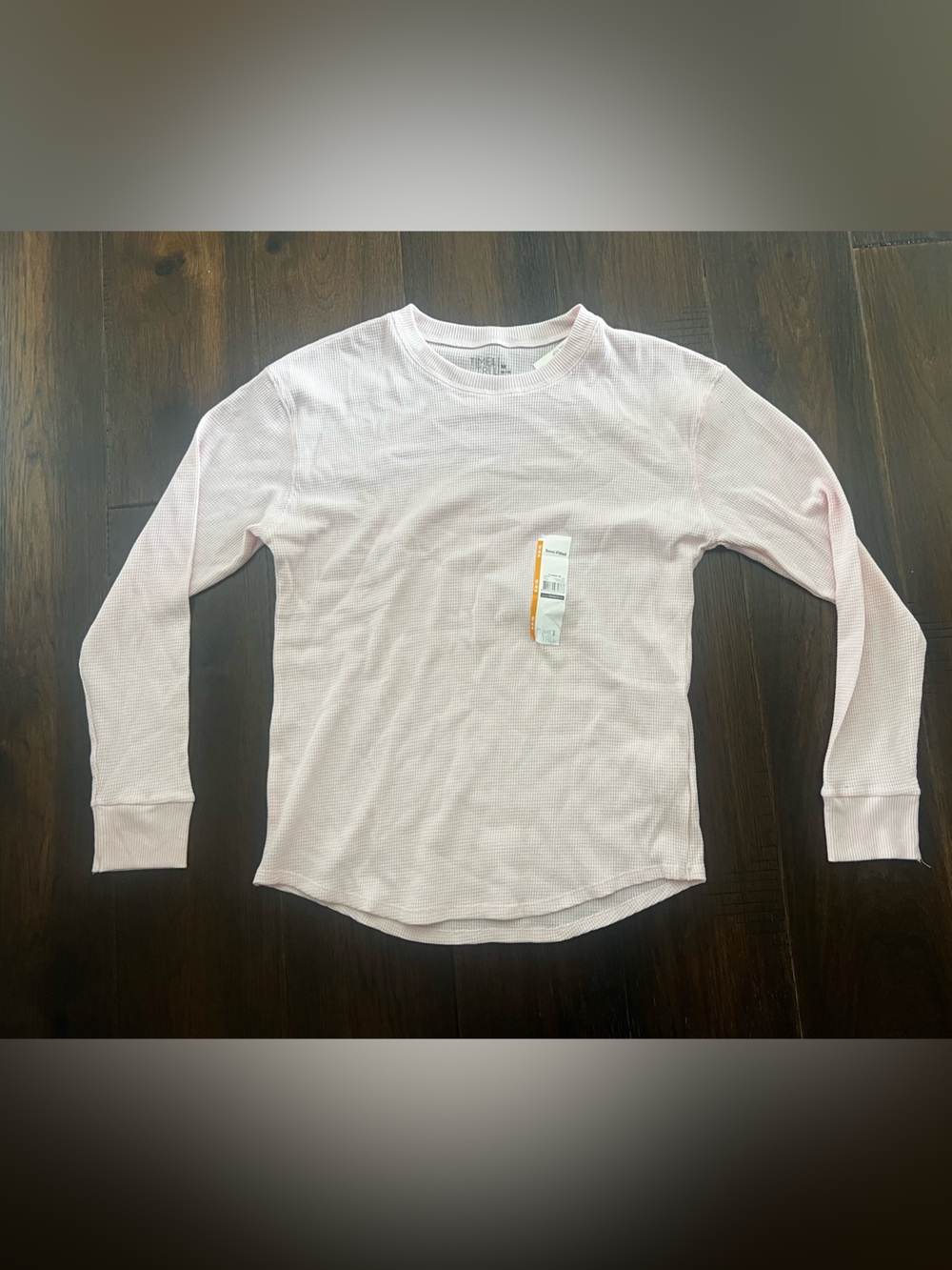 Light Pink Women's Thermal Crewneck top